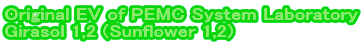 Original EV of PEMC System Laboratory
Girasol 1,2 (Sunflower 1,2)